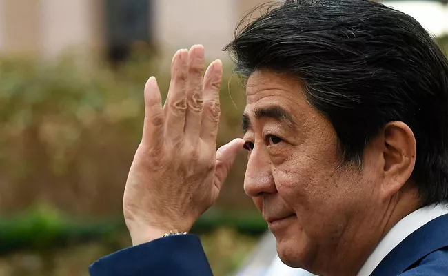 Japan Former PM Shinzo Abe Party Wins Election - Sakshi