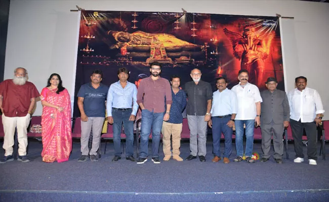 Sathyaraj Talk About His Son Sibi Sathyaraj In Maayon Movie Pre Release Event - Sakshi