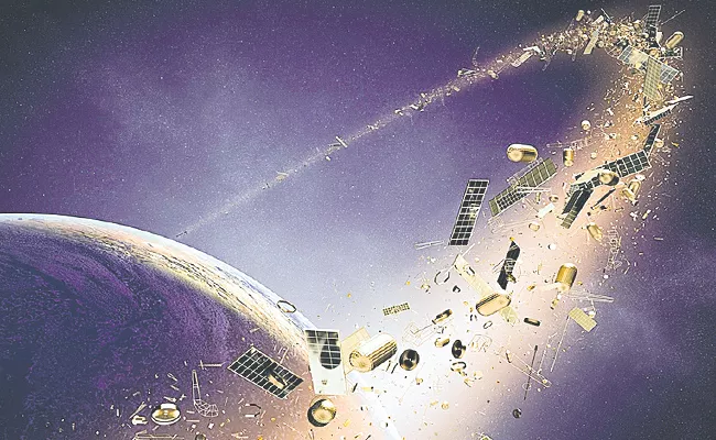 Death by Space Debris now a Real Possibility, Scientists Say - Sakshi