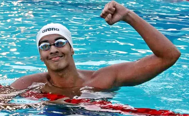CMG 2022: Srihari Nataraj Become 4th Indian Swimmer To Qualify Finals - Sakshi