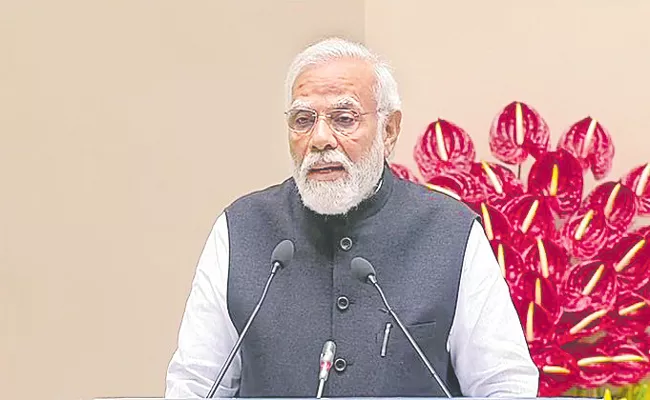 Real growth not possible without inclusive growth says PM Narendra Modi - Sakshi