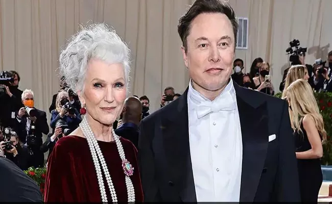 Elon Musk Mother Sleeps in Garage - Sakshi