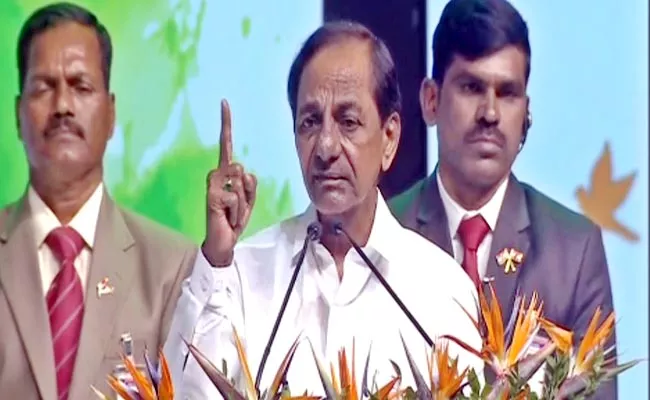 CM KCR Speech At Swathantra Bharatha Vajrotsavalu Celebrations - Sakshi