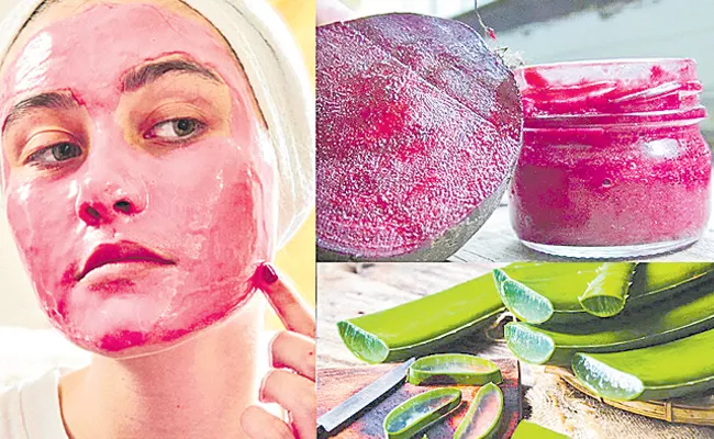 Beauty Tips: Homemade Beetroot Aloe Vera Gel Remove Scars On Face - Sakshi