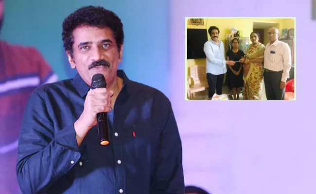 Rao Ramesh Gave Rs 10 Lakh Cheque to His Makeup Man Family Who Died Recently - Sakshi