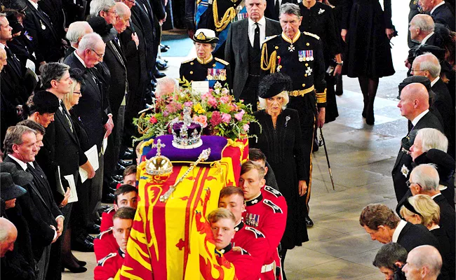 Queen Elizabeth II Funeral Britain Pays Final Farewell To Elizabeth - Sakshi