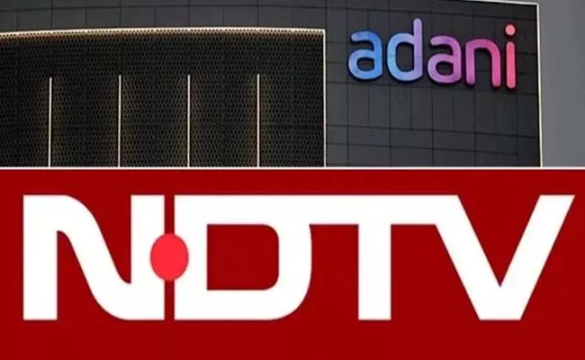 NDTV says share transfer needs IT dept nod Adani rejects claim - Sakshi