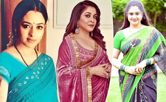 Special Story On Top 3 Actresses Who Played Glamorous And Negative Roles In Telugu - Sakshi