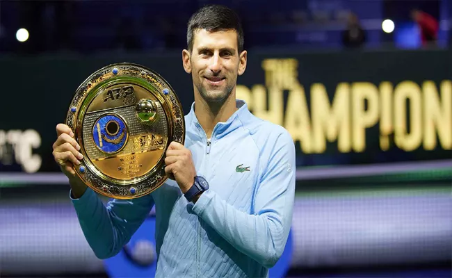 Novak Djokovic Defeats Stefanos Tsitsipas, Triumphs In Astana - Sakshi