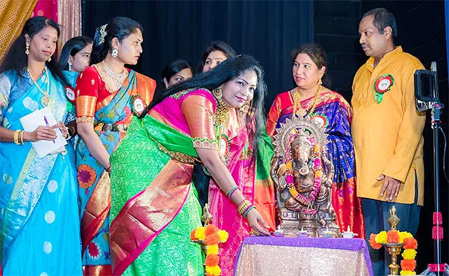 Bathukamma Dasara celebrations by TDF Atlanta chapter - Sakshi