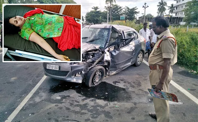 Two People Died In Car Accident At Chittoor - Sakshi