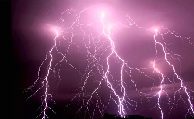 Thunderbolt Affected Districts In Telangana Madhya Pradesh Top In India - Sakshi