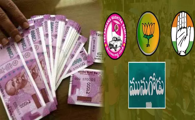 Betting on Munugode Bypoll, Rs 1000 Crore at Stake - Sakshi