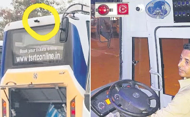 TSRTC New Super Luxury Buses Equipped with CCTV Camera, Panic Button, Tracking System - Sakshi