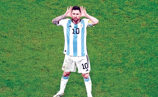  Lionel Messi On Netherlands Clash Controversy In FIFA World Cup 2022 - Sakshi