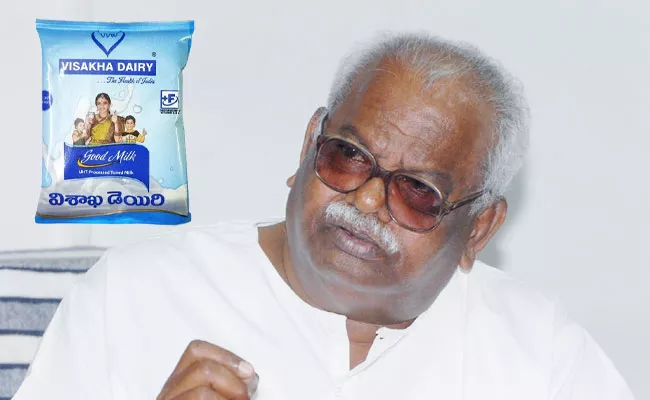 Special Story On Visakha Dairy Chairman Tulasi Rao - Sakshi