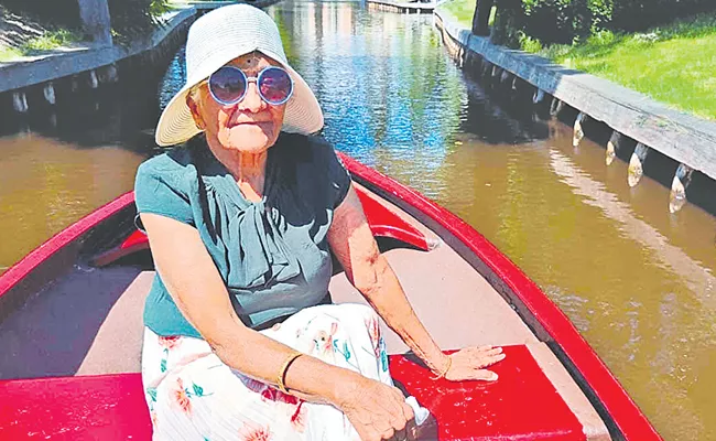 An Old Woman Lalitambal Europe Tour - Sakshi
