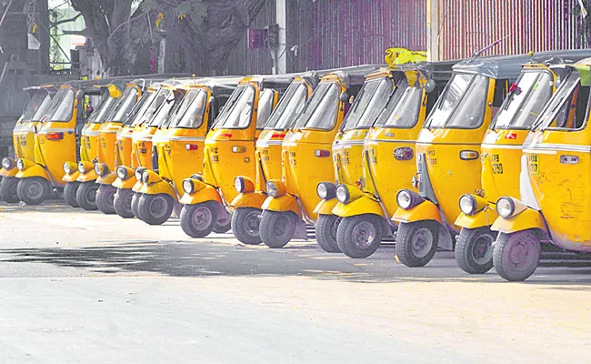 New Autos On Old Permit Soon: Transport Department - Sakshi
