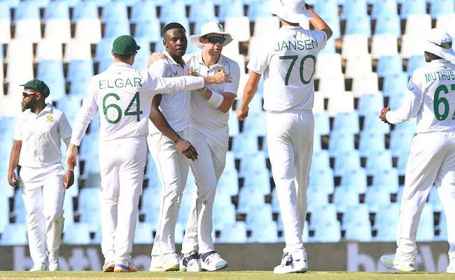 Rabada-Take-6 Wickets-South Africa Beat West Indies 87 Runs 1st Test - Sakshi