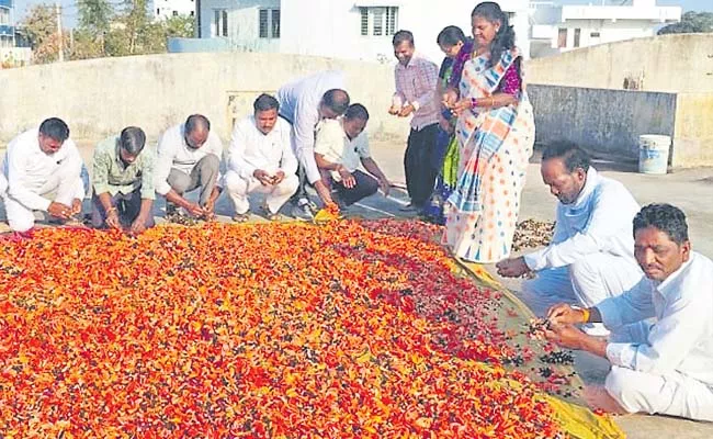 Preparation Of natural Colours For Holi - Sakshi