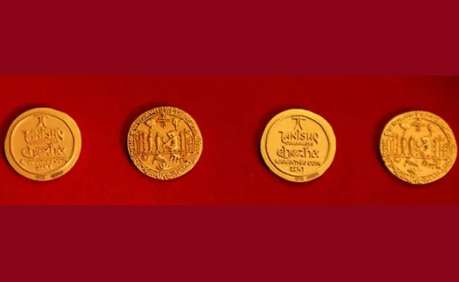 akshaya tritiya 2023 tanishq unveils chola inspired collectible coins - Sakshi
