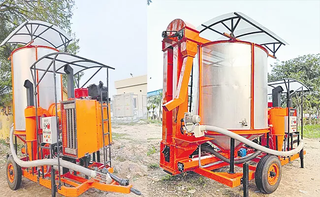 Sagubadi: Mobile Paddy Dryer: How It Works Advantages - Sakshi