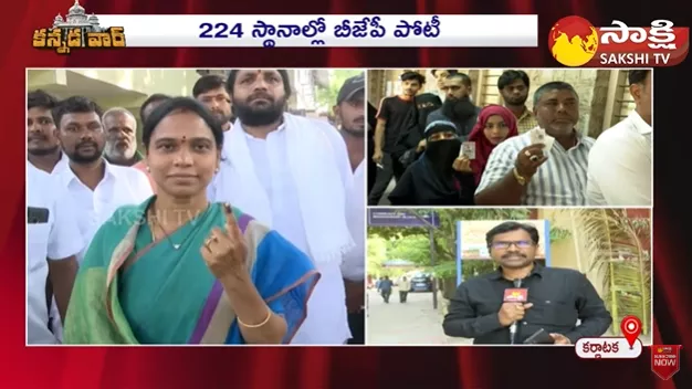 Infosys Sudha Murty And Gali Lakshmi Aruna Casted Their Votes