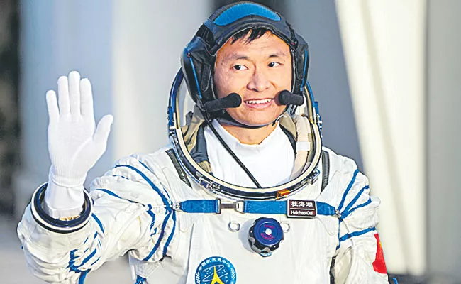 China was the first to send a civilian astronaut into space - Sakshi