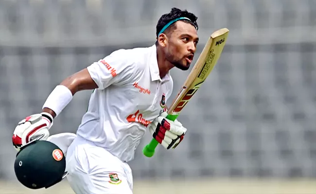 Najmul Hossain Shanto Record-Twin Centuries Vs-Afghanistan Only-Test - Sakshi