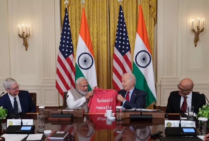 Joe Biden Special Gift To PM Modi - Sakshi