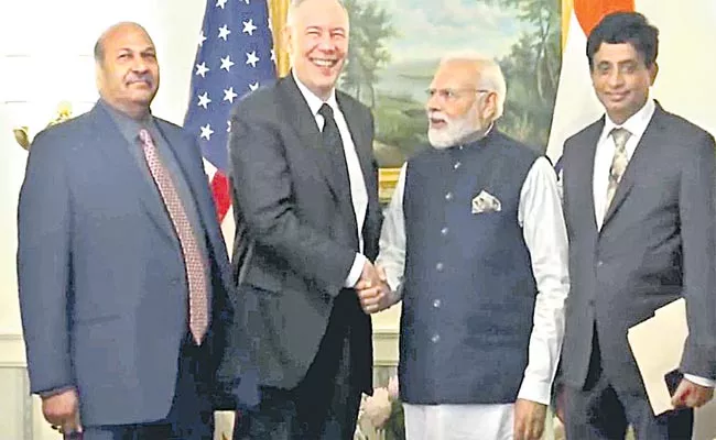 NRI Omkar Participated In Prime Minister Modi US Programs - Sakshi