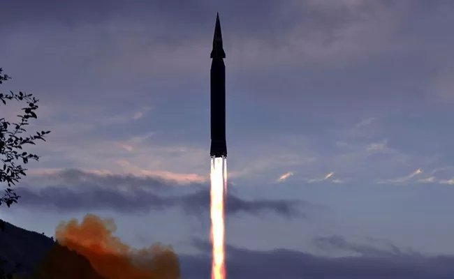 North Korean missile launch again - Sakshi