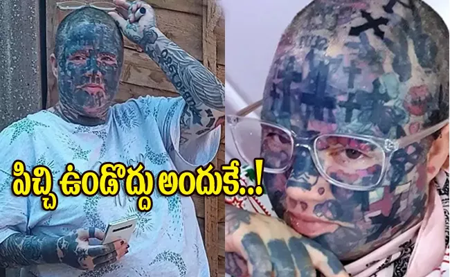 British Woman Says She Can Get A Job Not Even Cleaning Toilets For Having 800 Tattoos - Sakshi