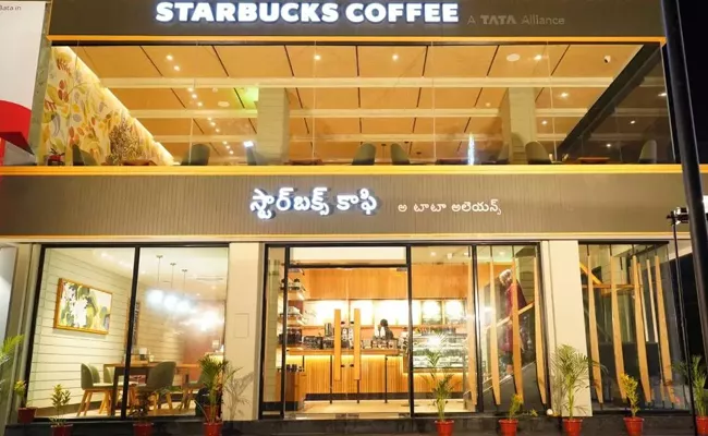 Starbucks opens store in Vizag - Sakshi