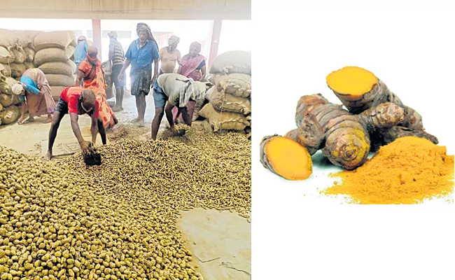 Turmeric price doubled in a month due to government intervention - Sakshi