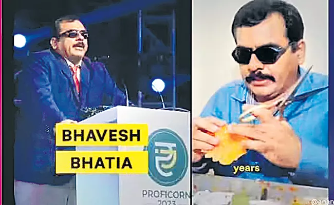 Bhavesh Bhatia: Poor Blind Candle Seller Created A Rs 350 Crore Business Empire - Sakshi