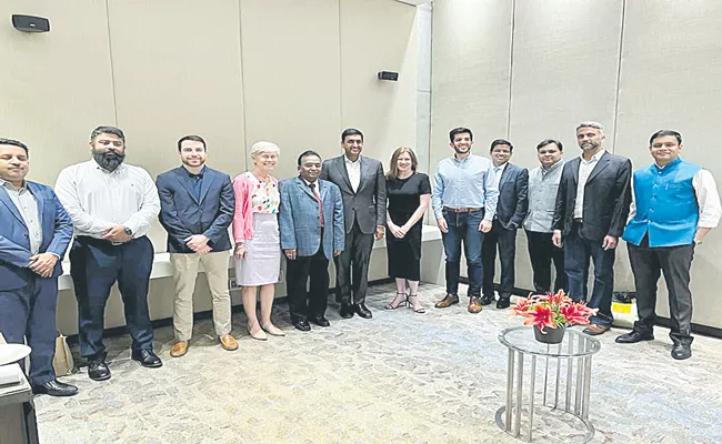 US Congress team at TCS - Sakshi