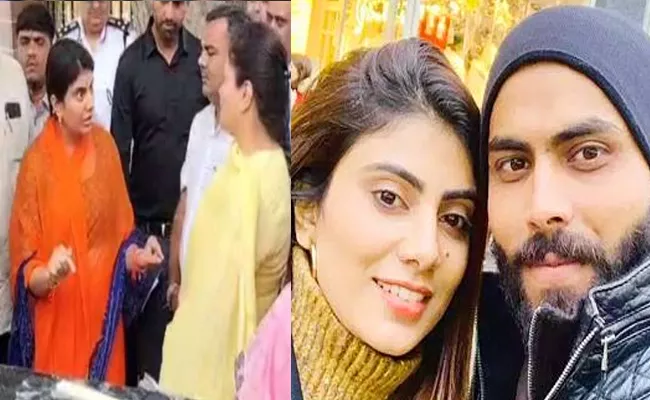 Ravindra Jadeja Wife Rivaba Loses Cool Lashes Out At BJP Colleagues: Report - Sakshi