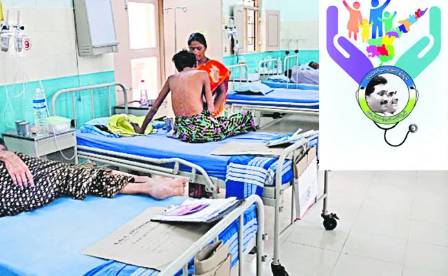 Increased Aarogyasree services in government hospitals - Sakshi