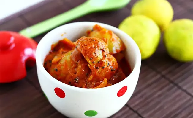 How To Make Lemon Instant Pickle Recipe In Telugu - Sakshi