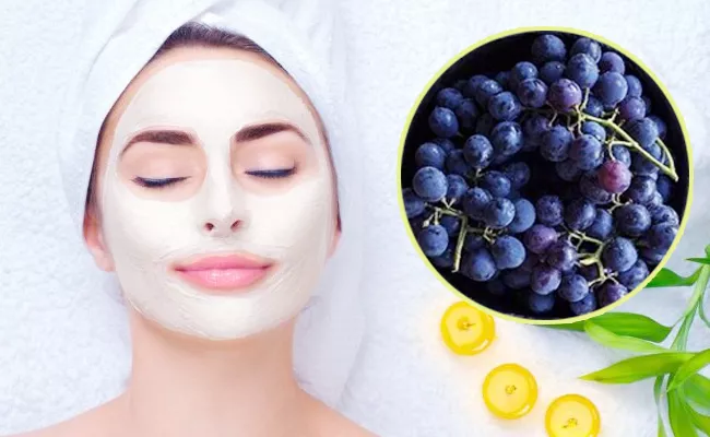 Homemade Grapes Face Pack For Healthy Glowing Skin - Sakshi