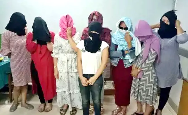 Prostitution in Massage Center At Hyderabad - Sakshi