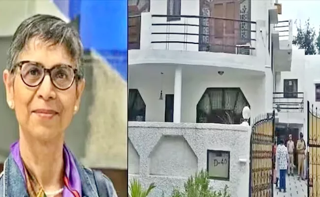 Supreme Court Lawyer Killed Husband Hides In Bungalow Store - Sakshi