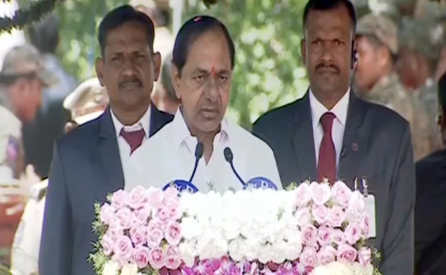 CM KCR Will Partcipated In Telangana National Unity Day Updates - Sakshi