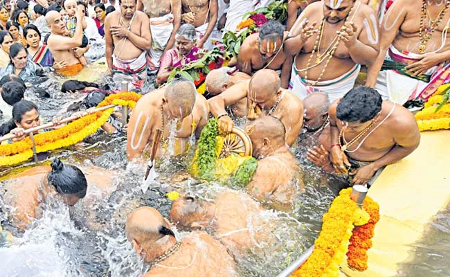 Srivari Salakatla Brahmotsavams are over - Sakshi