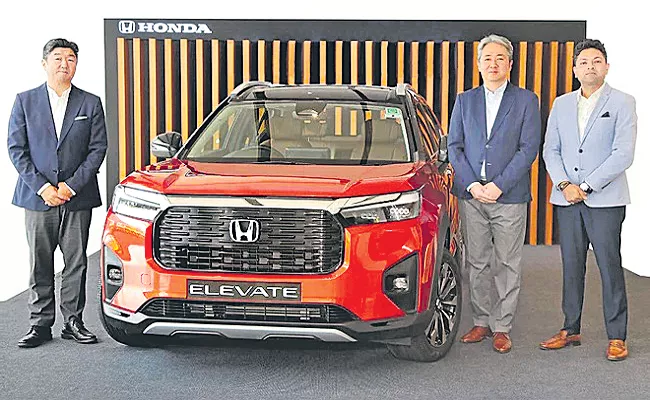 Honda unveils Elevate SUV in Indian markets - Sakshi