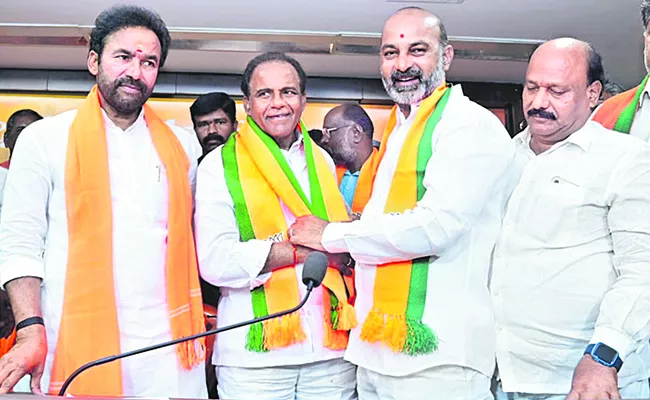 Assembly polls: All unauthorised liquor outlets will be shut in Telangana if BJP comes to power - Sakshi