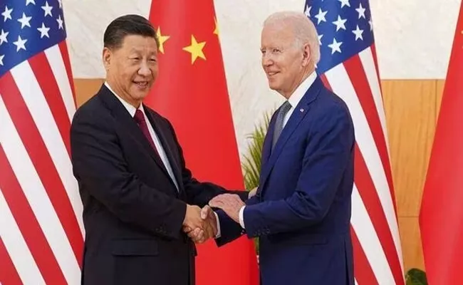 Joe Biden, Xi Jinping meet amid disputes over military, economic issues - Sakshi