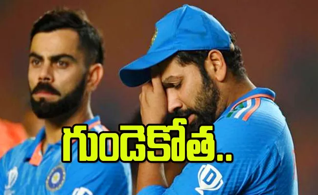 Heart Breaking Year For Team India Fans, As The Team Lost To Australia In CWC 2023 Final - Sakshi