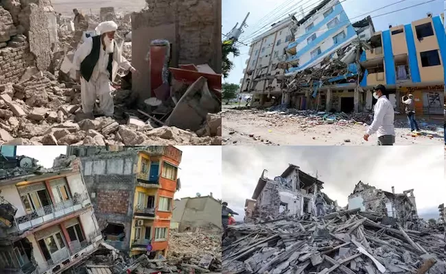 Year Ender 2023 Major Earthquakes In The World - Sakshi